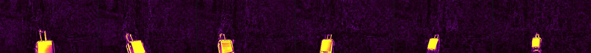 frame difference heatmap