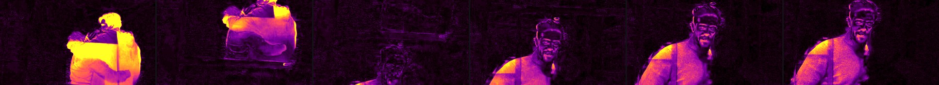 frame difference heatmap