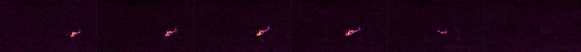 frame difference heatmap
