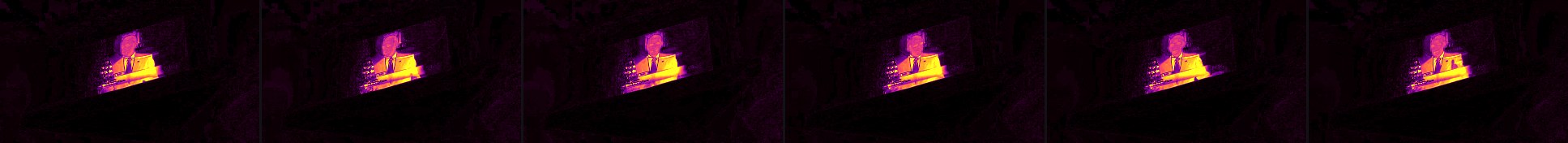 frame difference heatmap